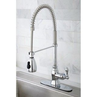 Chrome Spiral Pull down Kitchen Faucet