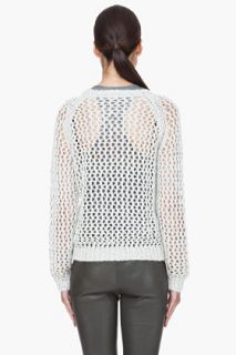 Iro Silver Mohair Blend Sweater for women