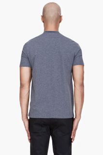 Givenchy Grey Rottweiler Print T shirt for men