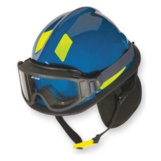 Cairns C MOD B3B2A7200 Fire and Rescue Helmet, Blue, Modern