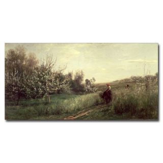 Charles Daubigny Spring 1857 Canvas Art