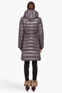 Moncler Hooded Moka Coat for women