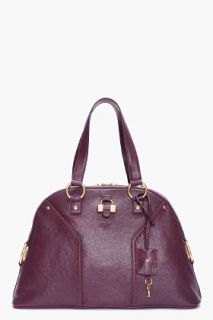 Yves Saint Laurent Large Burgundy Muse Tote for women