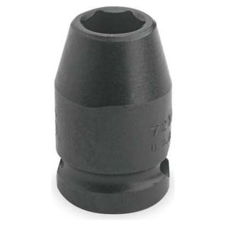 Proto J7208H Impact Socket, 3/8 Dr, 1/4 In, 6 Pt