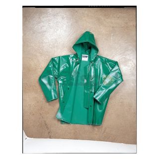 Tingley J41108 Raincoat with Hood, Green, 2XL