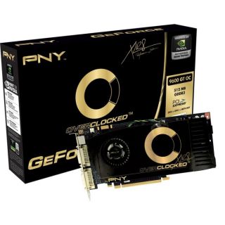 PNY Nvidia GeForce 9600 GT XLR8 OC 512 Mo GDDR3   Achat / Vente CARTE
