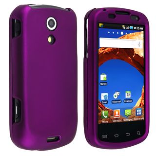 Purple Rubber coated Case for Samsung Epic 4G D700