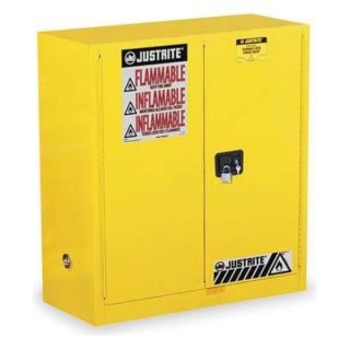 Justrite 893000 Safety Cabinet, Manual, 2 Door, 30 Gal Be the first