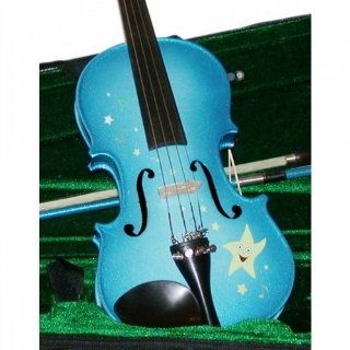 Rozannas Student Violin Outfit   Twinkle Star Blue, 1
