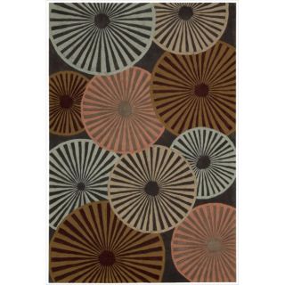 Hand tufted Contour Pinwheel Multicolored Floral Rug (5 x 76) Today