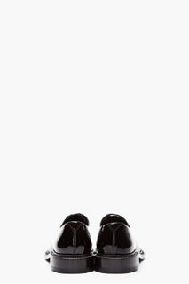 Saint Laurent Black Patent Army 20 Derbys for women