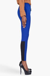 Marni Blue Zip Cuff Leggings for women