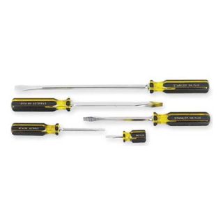Stanley 66 150 Screwdriver Set, Slotted, 5 Pc
