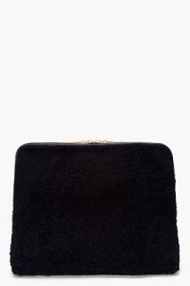 3.1 Phillip Lim Black Shearling 31 Minute Bag for women