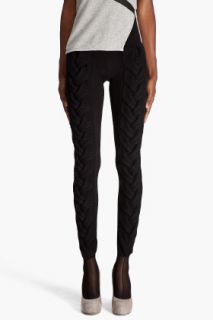 Maison Martin Margiela Wool Knit Stretch Tights for women