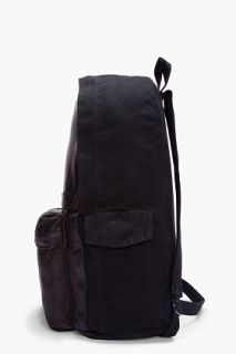 Ann Demeulemeester Black Desert Backpack for men