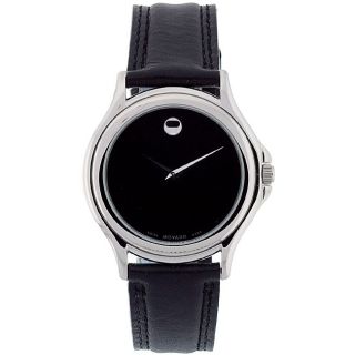 Movado Mens Stainless Steel Folio Watch