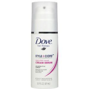 Dove Style + Care Frizz Free Shine Cream Serum 3.3 oz