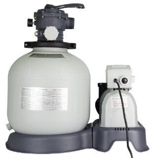 Krystal Clear 2650 GPH Intex Sand Filter Pump System Toys