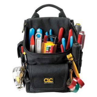 Clc 1553 Zippered Electricians Bag, 17 Pkt