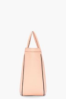 Chloe Peach Leather Tote Bag for women