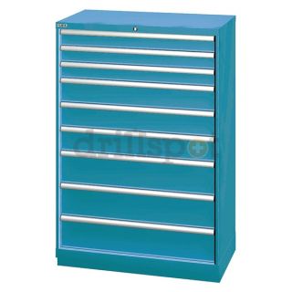 Lista XSHS1350 0902/CB Modular Cabinet, 9 Drawer, 105 Compartment