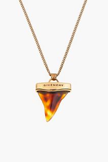 Givenchy Small Tortoiseshell Shark Tooth Necklace for women