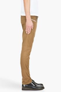 Diesel Brown Thavar a Trousers for men