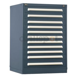 Stanley Vidmar RP2105ALVG Modular Drawer Cabinet, 11 Drawers, Gray