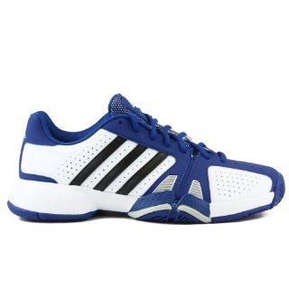 Adidas Mens Bercuda 2 Tennis Shoe White/Dark Blue/Black