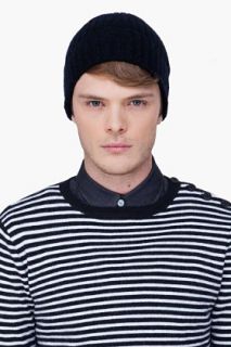 Wings + Horns Black Wool cashmere Knit Toque for men