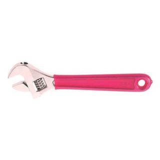 Klein Tools D507 8 Adjustable Wrench, 8 3/8 in, Chrome, Dipped