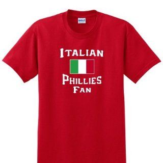 ITALIAN PRIDE PHILLIES FAN FLAG BASEBALL ITALY COUNTRY PRIDE USA T