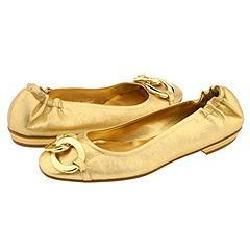 Juicy Couture Edith Gold Powdered Suede