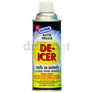 15 oz Aerosol Can Instant Auto & Truck Windshield De Icer, Pack of 12