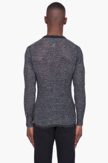 Diesel Black Kapi Henley for men