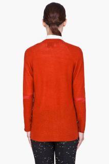 3.1 Phillip Lim Burnt Orange Wool Cardigan for women