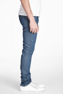 Cheap Monday Tight Light Blue Dry Jeans for men