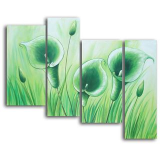 Green Grass Grows Hand painted Canvas Art