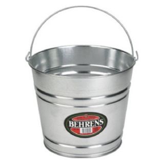 Behrens Inc 1210GS 10QT Galv STL WTR Pail