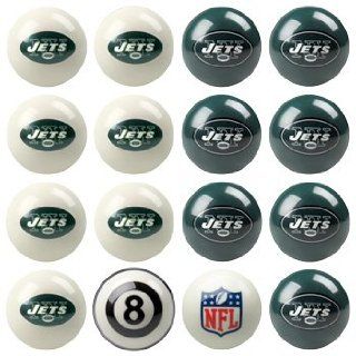 New York Jets NFL Home vs. Away Billiard Balls Full Set