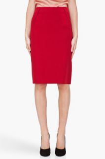 Lanvin Red 22 Fbg Skirt for women