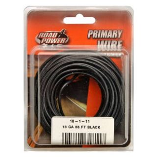 Coleman Cable, Inc. 18 1 11 33' Black 18 Gauge Primary Wire