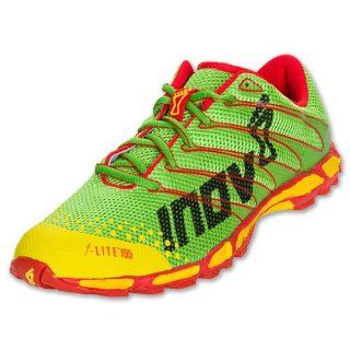 LLC Inov8 F Lite 195 Mens Running Shoes, Yellow/Green/Red Shoes