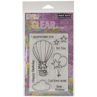 Hero Arts Clear Stamps 4x6 Sheet Happy Birthday Today $13.99