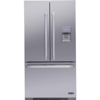 Dcs Rf195auux1 19.5 Cu. Ft. French Door Refrigerator