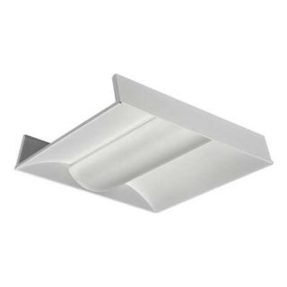 Lithonia 2VT8 3 17 ADP MVOLT 1/3 GEB10IS Recessed Troffer, 3 Lamp, 17W, 2x2 Ft