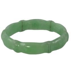 Green Jade Bamboo Pattern Bangle Bracelet Today $131.99