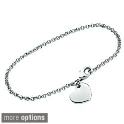 Sterling Silver Heart Charm Bracelet Today $34.99   $39.99