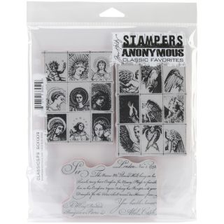 Tim Holtz Cling Rubber Stamp Set Classics #9 Today $17.99 5.0 (1